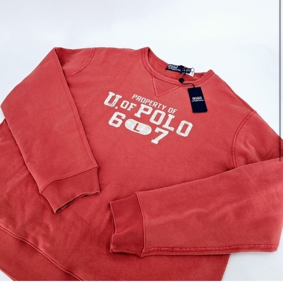 NEW Polo Ralph Lauren Bedford
Fleece Sweatshirt Pullover Heavy Mens Shirt SZ M - Picture 3 of 6